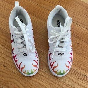 Heelys Colorful Flame Design Sneakers